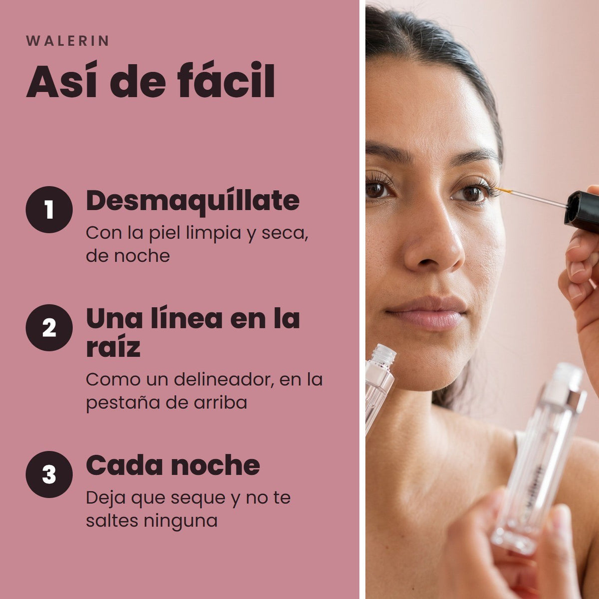 Cómo se usa en 3 pasos