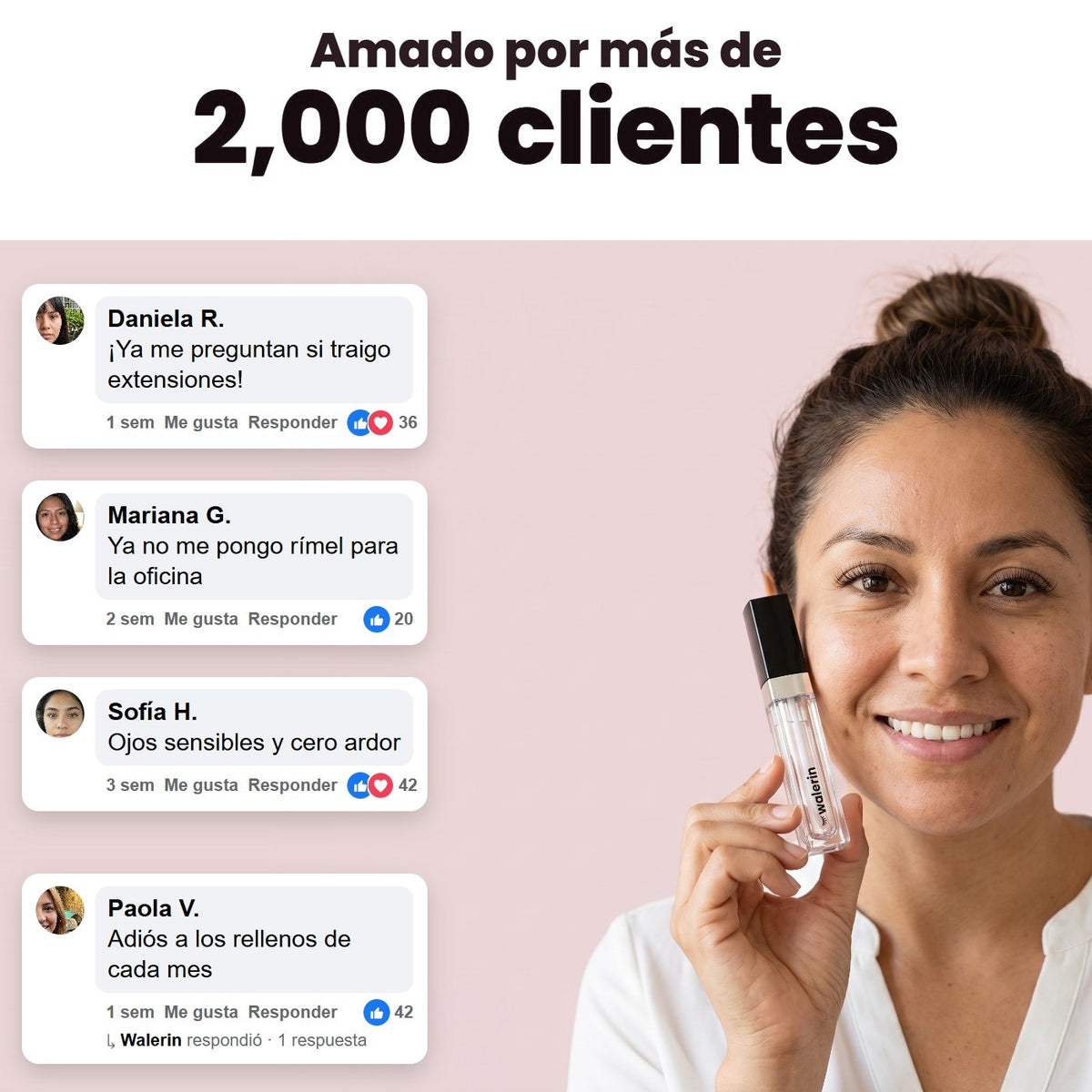 Amado por más de 2,000 clientes